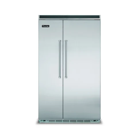 Viking built-in side-by-side refrigerator